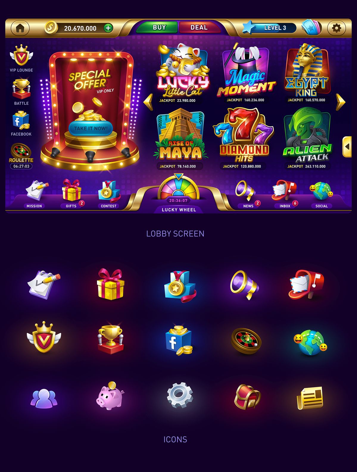 Lucky Streak 3 game