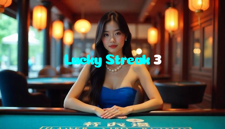 Lucky Streak 3 casino presented on mobile device in Pakistan with slots and live games